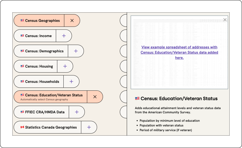 Economics geography select box