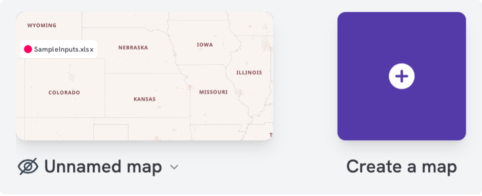 Create a Map Button