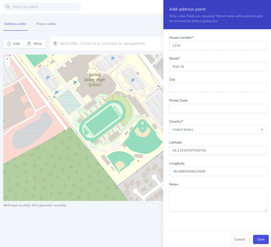 Working with address data requires continual updates. Our in-house ETL, built on Laravel and SQLite, helps us expand our address point data on a daily basis.