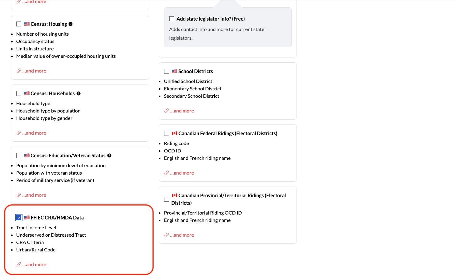 Spreadsheet upload - FFIEC append